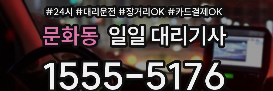 문화동 일일 대리기사