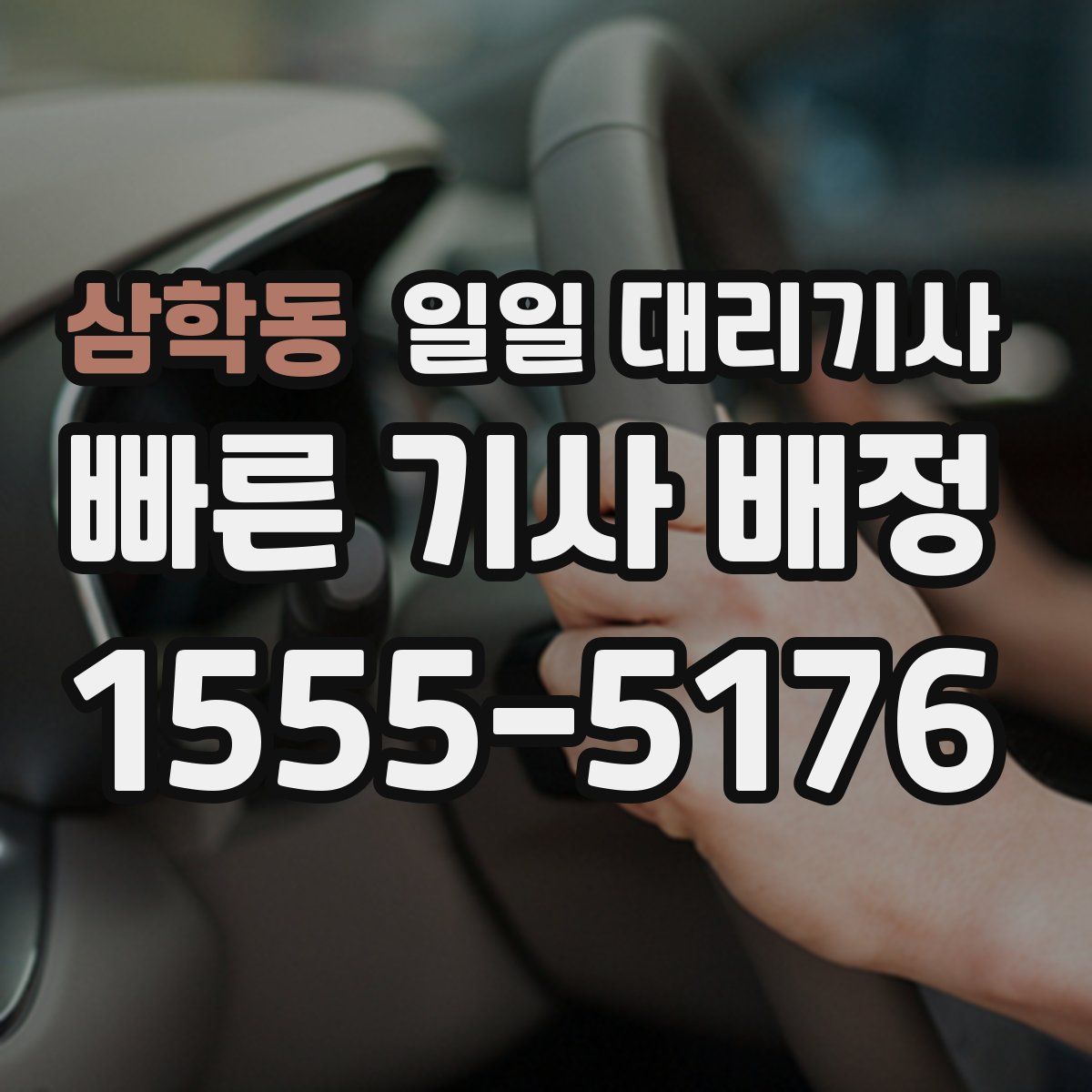 삼학동 일일 대리기사