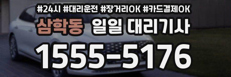 삼학동 일일 대리기사
