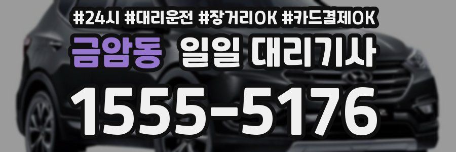 금암동 일일 대리기사
