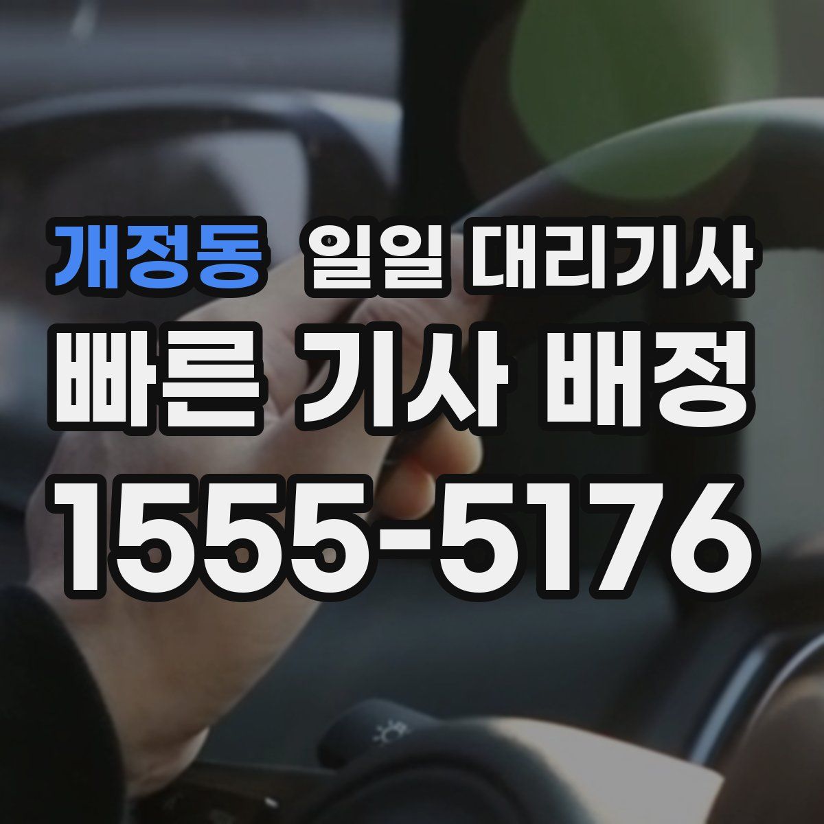 개정동 일일 대리기사