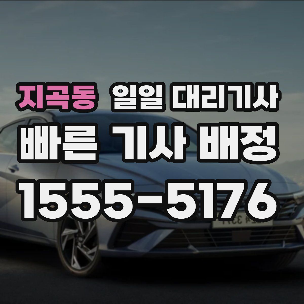 지곡동 일일 대리기사