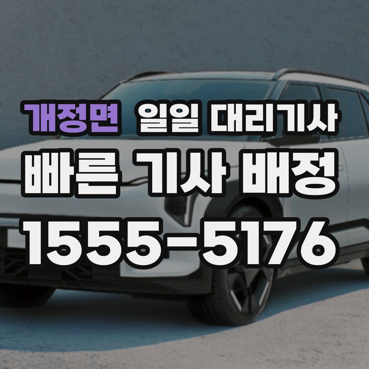 개정면 일일 대리기사