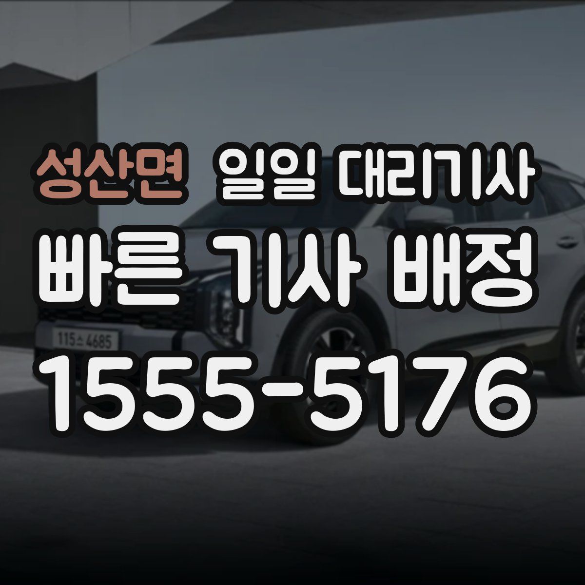 성산면 일일 대리기사