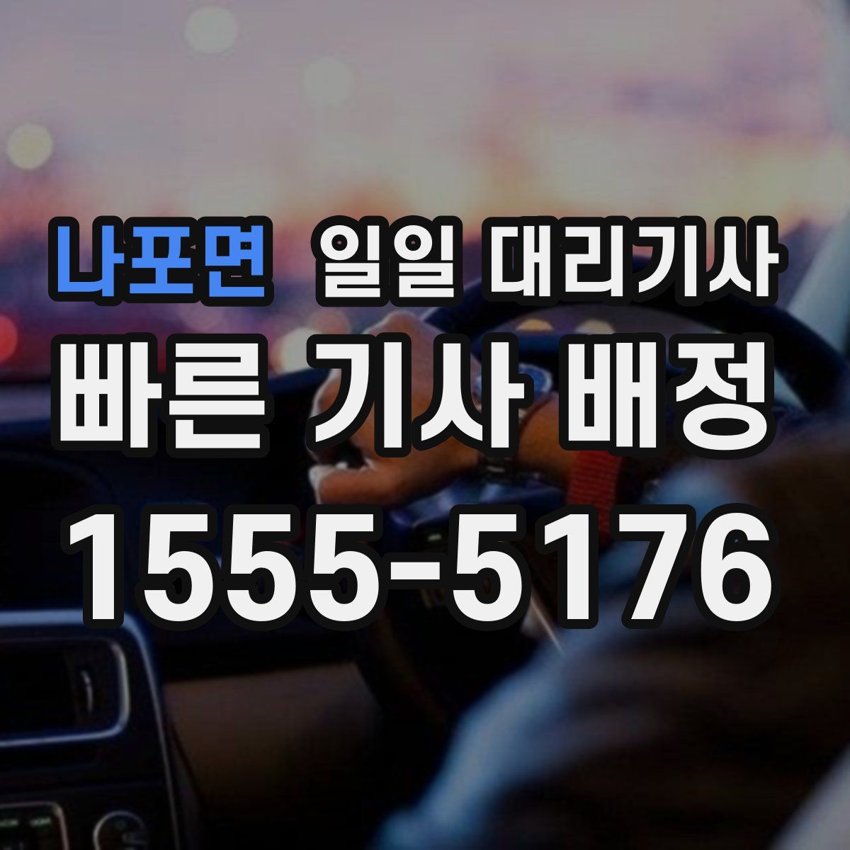 나포면 일일 대리기사