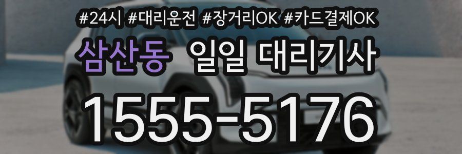 삼산동 일일 대리기사