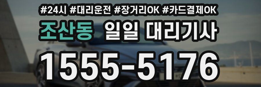 조산동 일일 대리기사