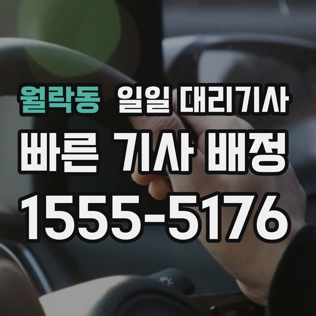 월락동 일일 대리기사