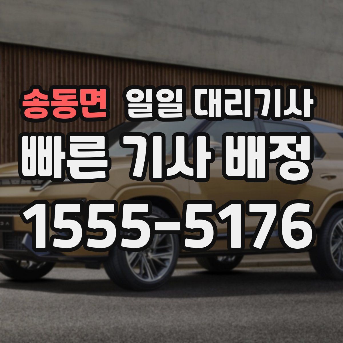 송동면 일일 대리기사