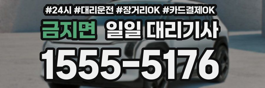 금지면 일일 대리기사
