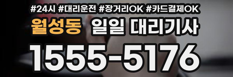 월성동 일일 대리기사