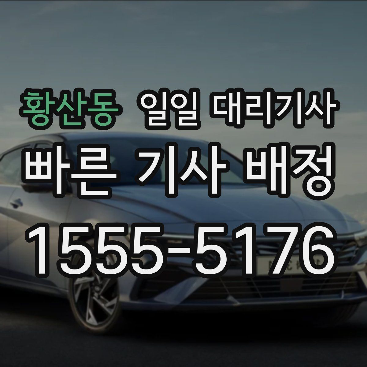 황산동 일일 대리기사