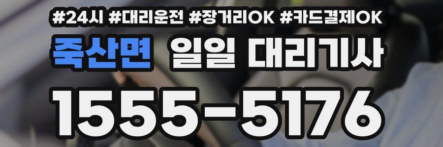 죽산면 일일 대리기사