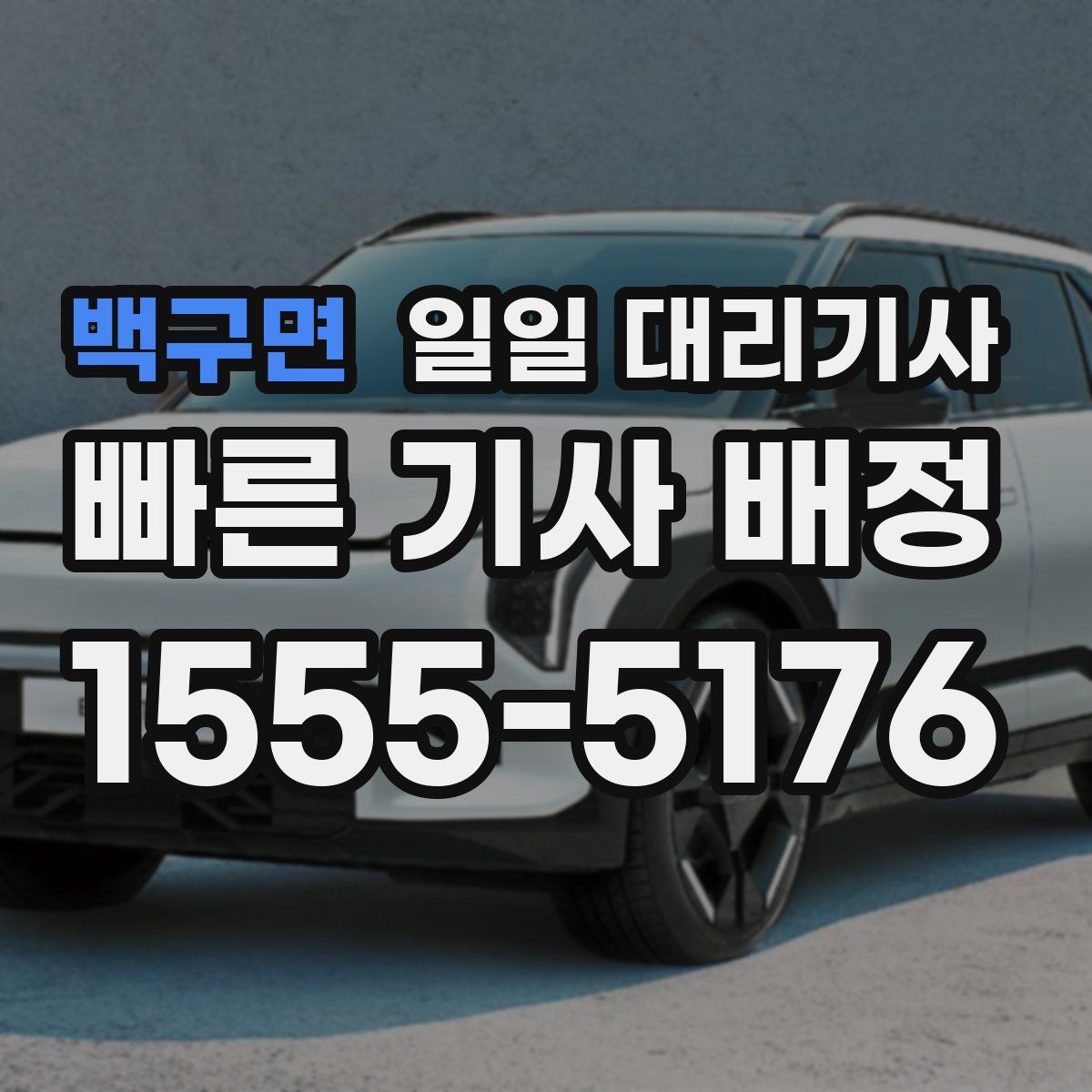 백구면 일일 대리기사