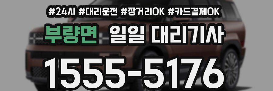 부량면 일일 대리기사