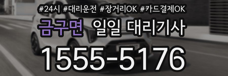 금구면 일일 대리기사