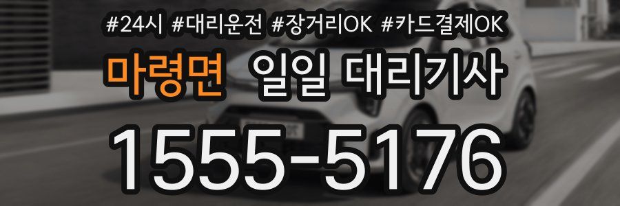 마령면 일일 대리기사