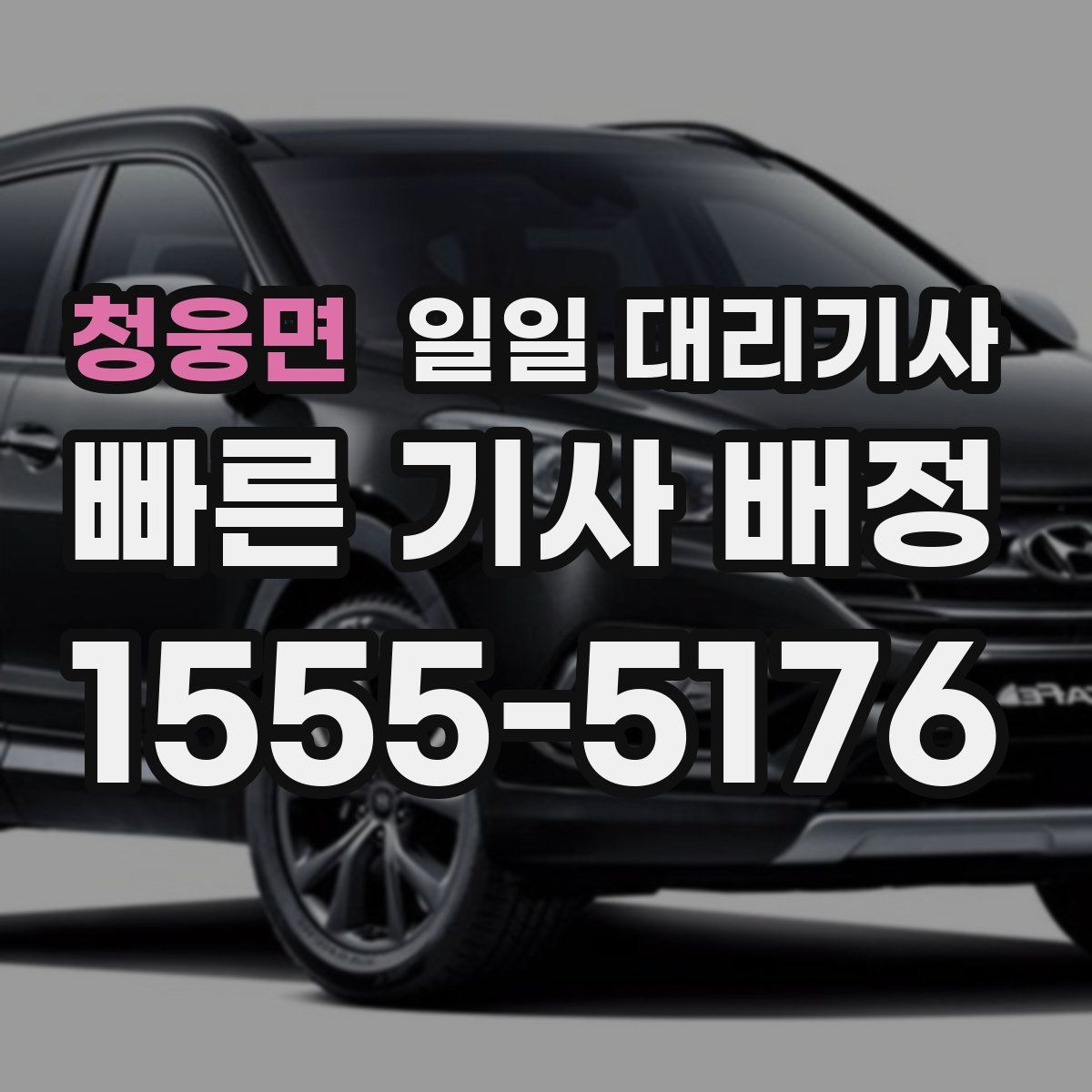 청웅면 일일 대리기사