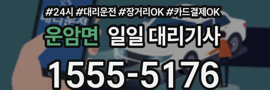 운암면 일일 대리기사