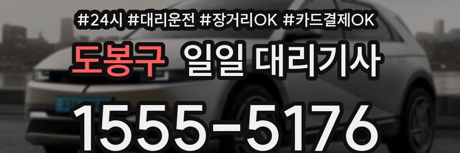 도봉구 일일 대리기사