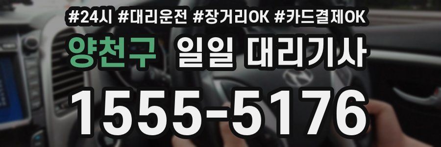양천구 일일 대리기사