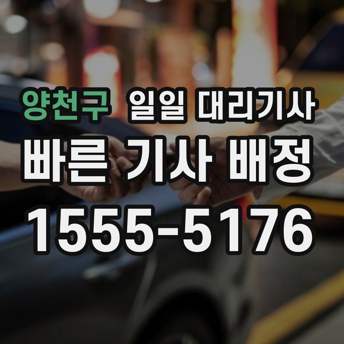 양천구 일일 대리기사