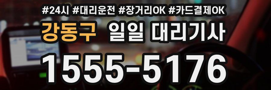 강동구 일일 대리기사