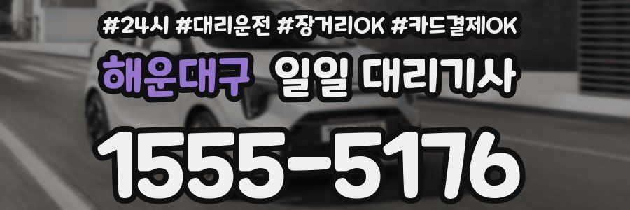 해운대구 일일 대리기사