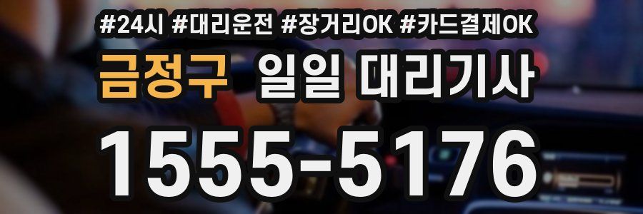 금정구 일일 대리기사