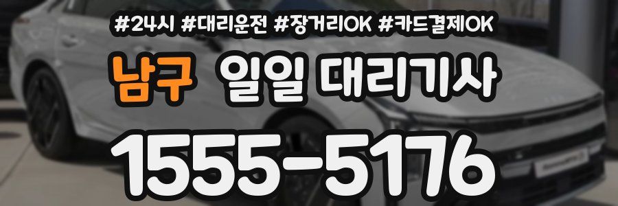 남구 일일 대리기사