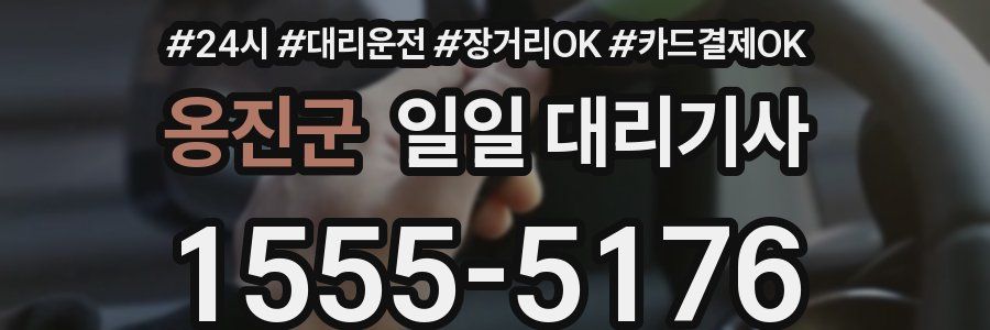 옹진군 일일 대리기사