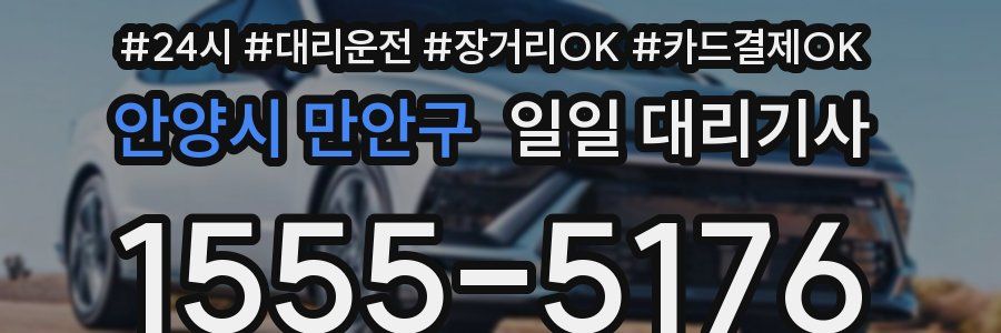 안양시 만안구 일일 대리기사
