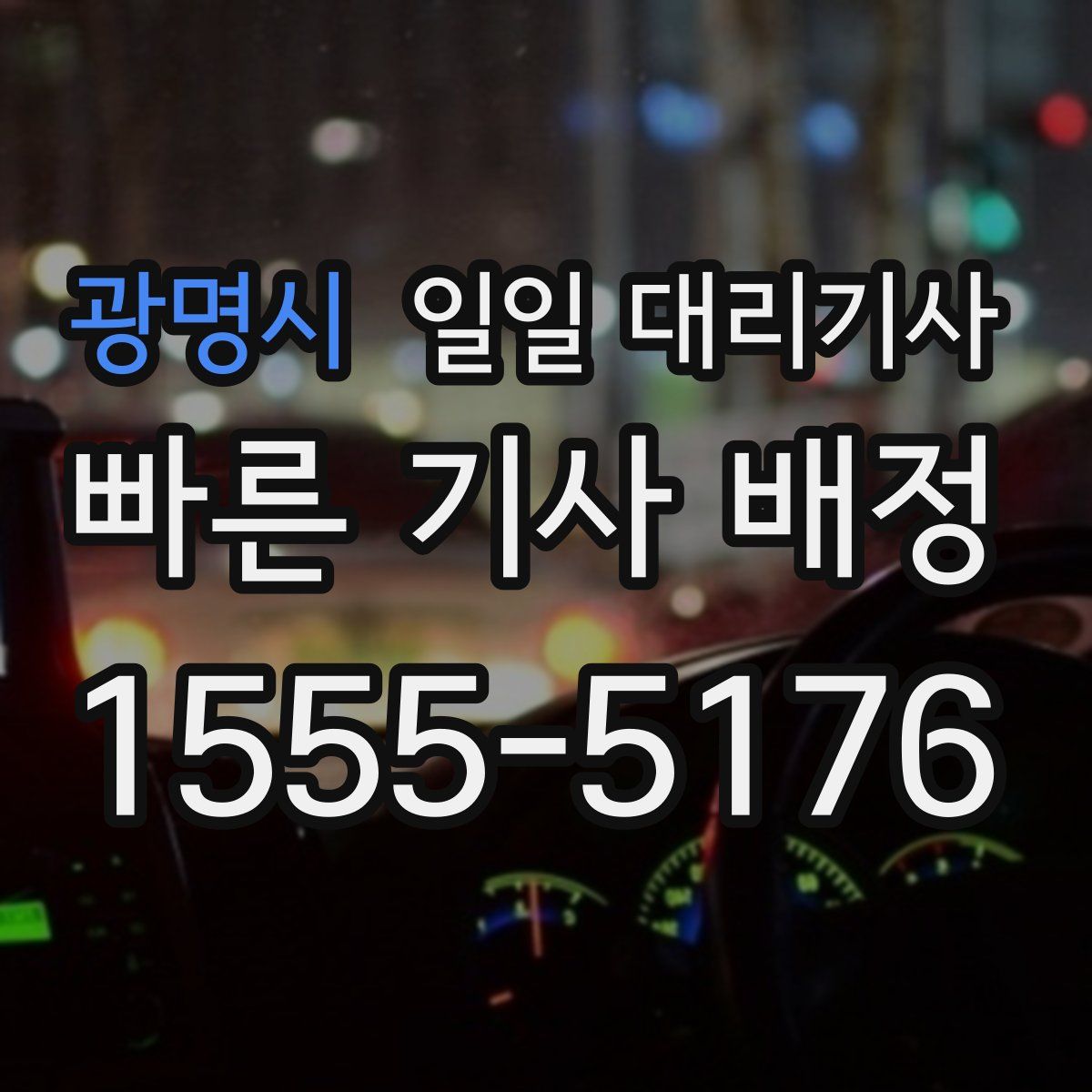 광명시 일일 대리기사