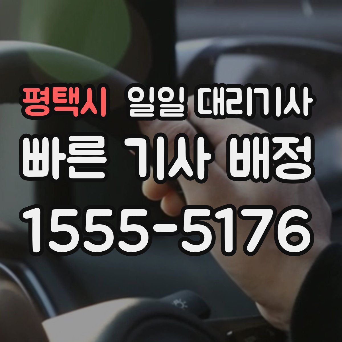 평택시 일일 대리기사