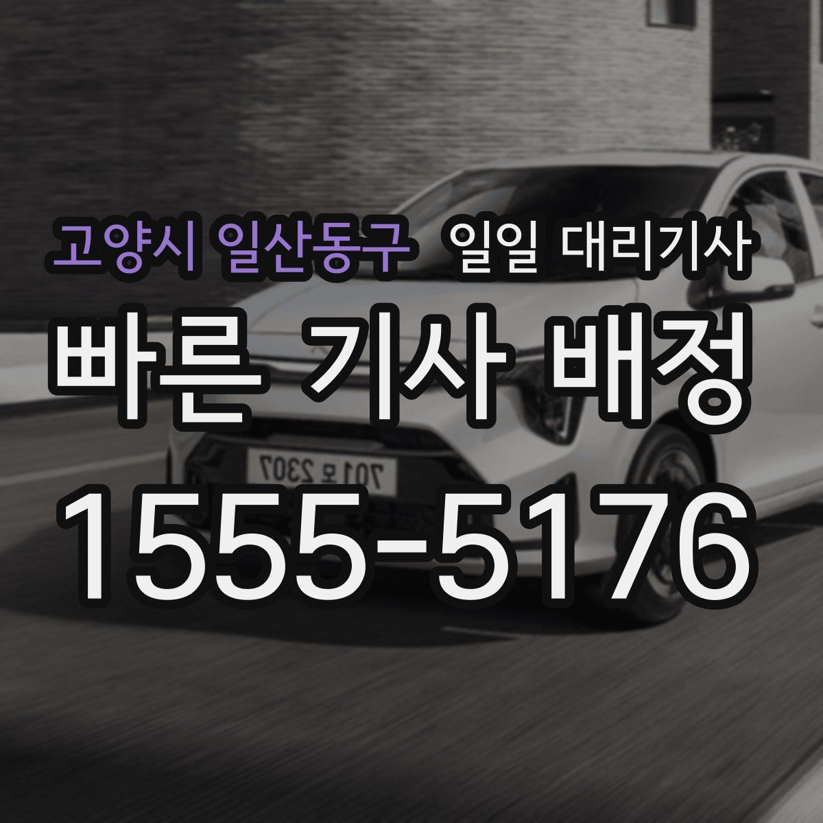 고양시 일산동구 일일 대리기사