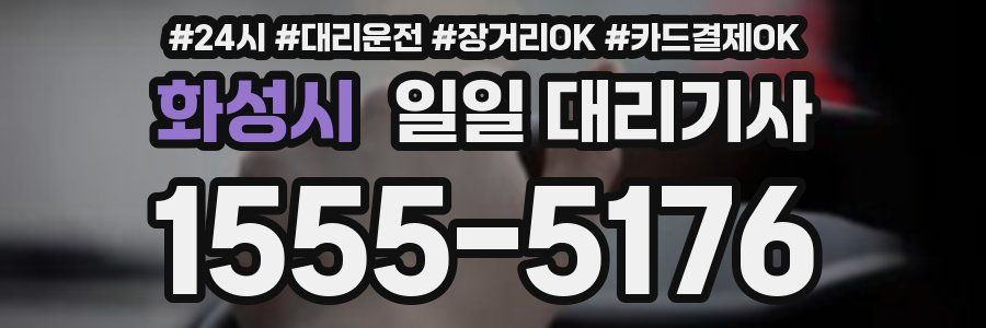 화성시 일일 대리기사