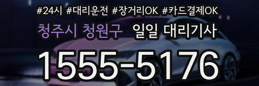 청주시 청원구 일일 대리기사