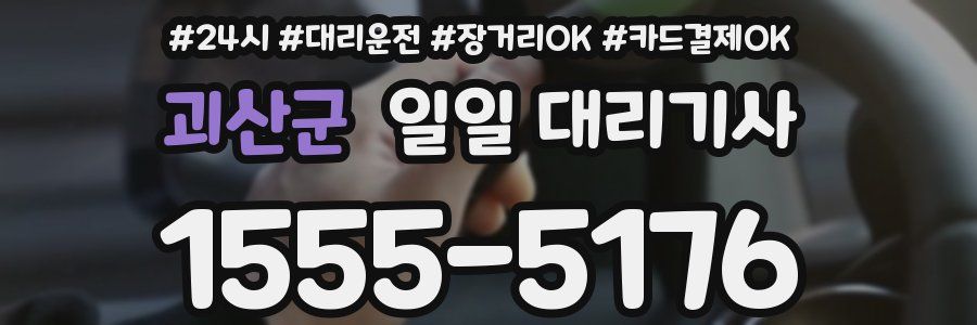괴산군 일일 대리기사