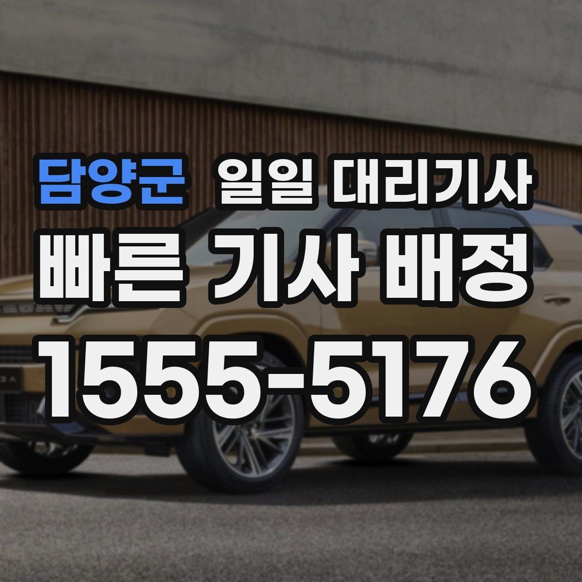 담양군 일일 대리기사 이용 범위가 궁금할 때 보는 정보