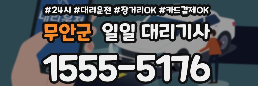 무안군 일일 대리기사
