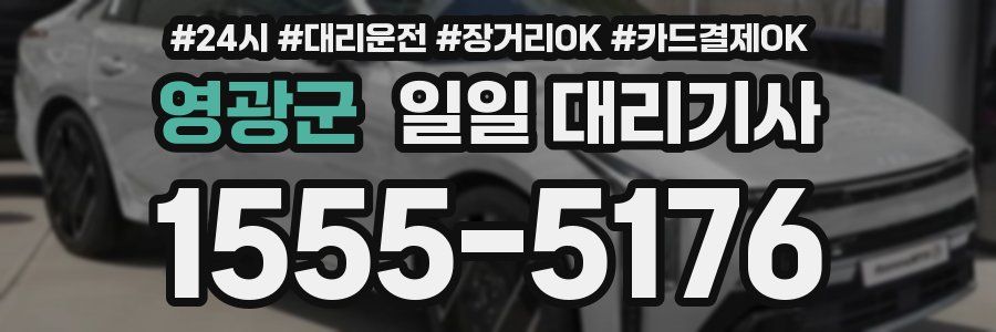 영광군 일일 대리기사