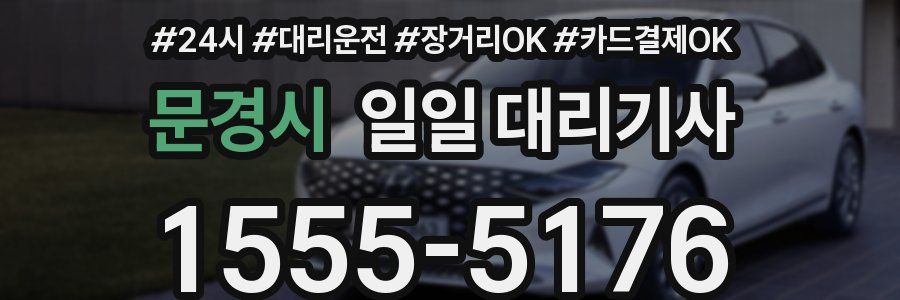 문경시 일일 대리기사