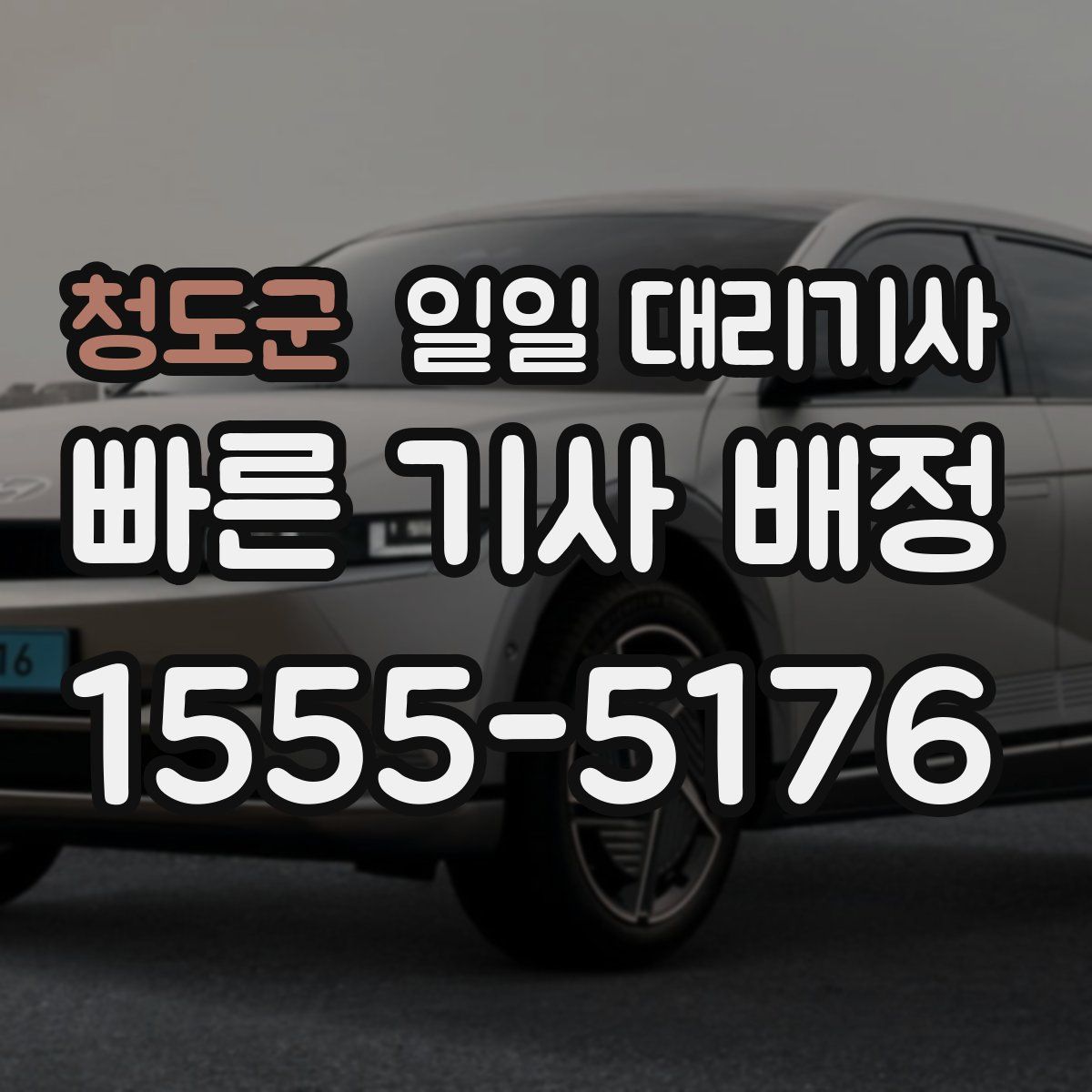 청도군 일일 대리기사