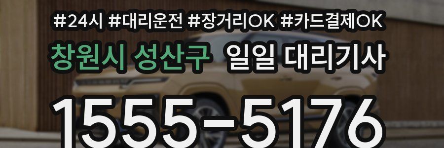 창원시 성산구 일일 대리기사