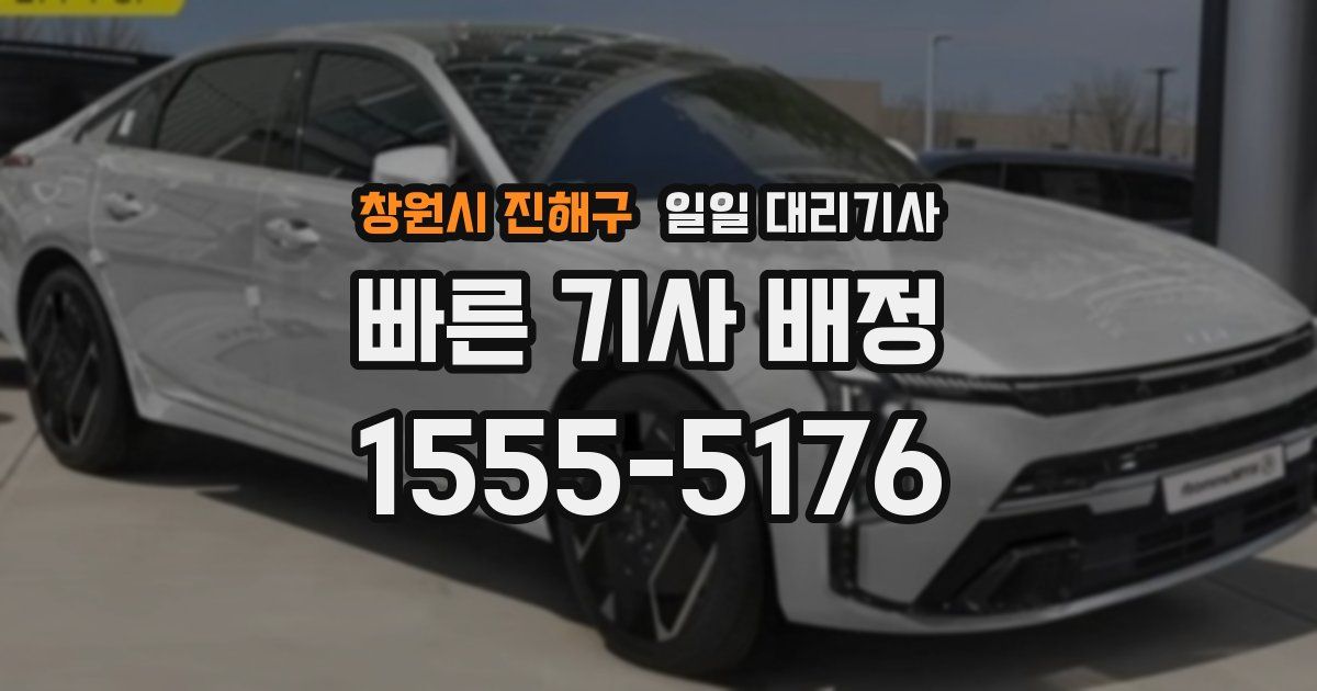 창원시 진해구 일일 대리기사