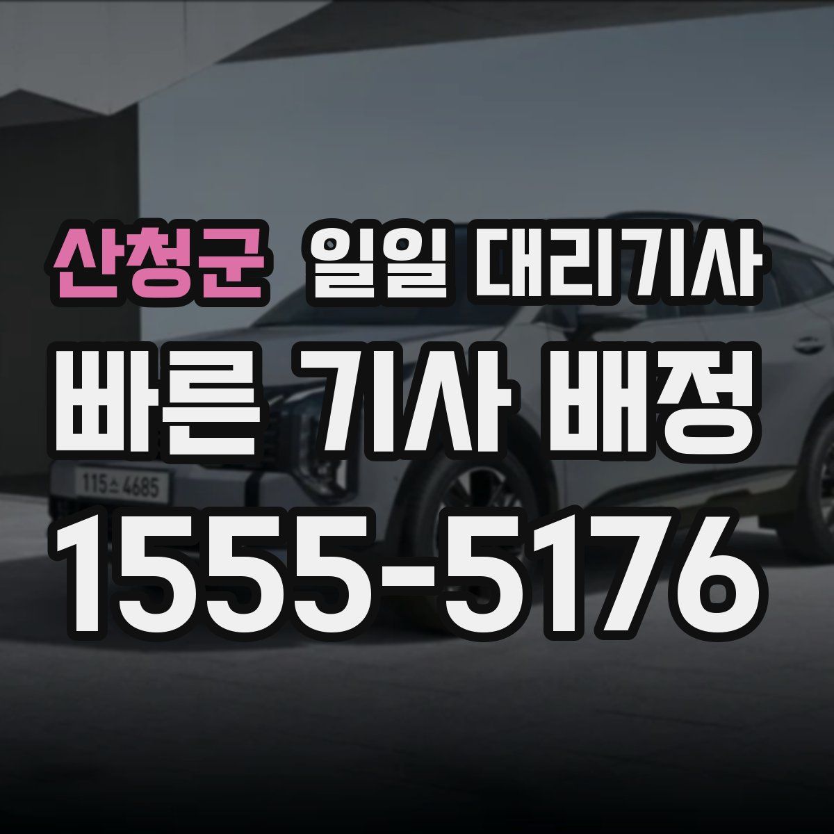 산청군 일일 대리기사