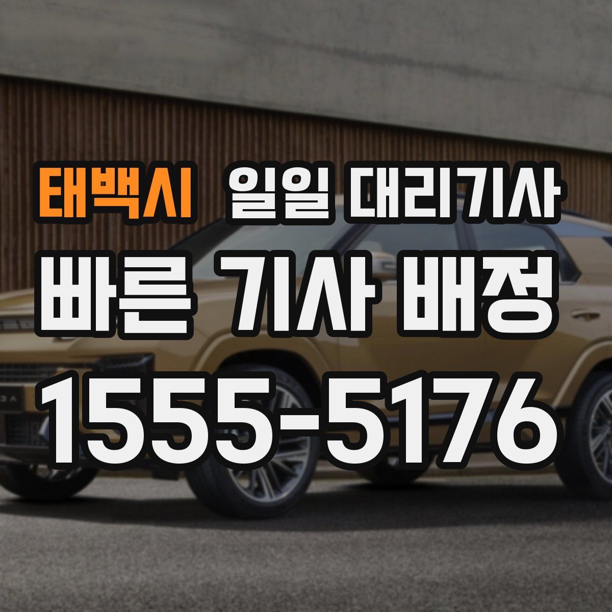 태백시 일일 대리기사