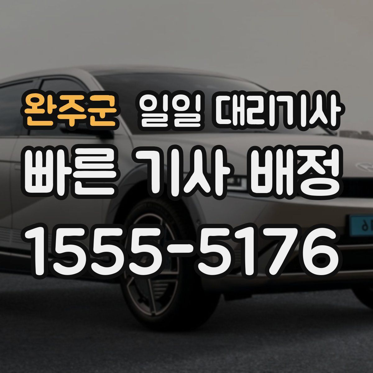 완주군 일일 대리기사