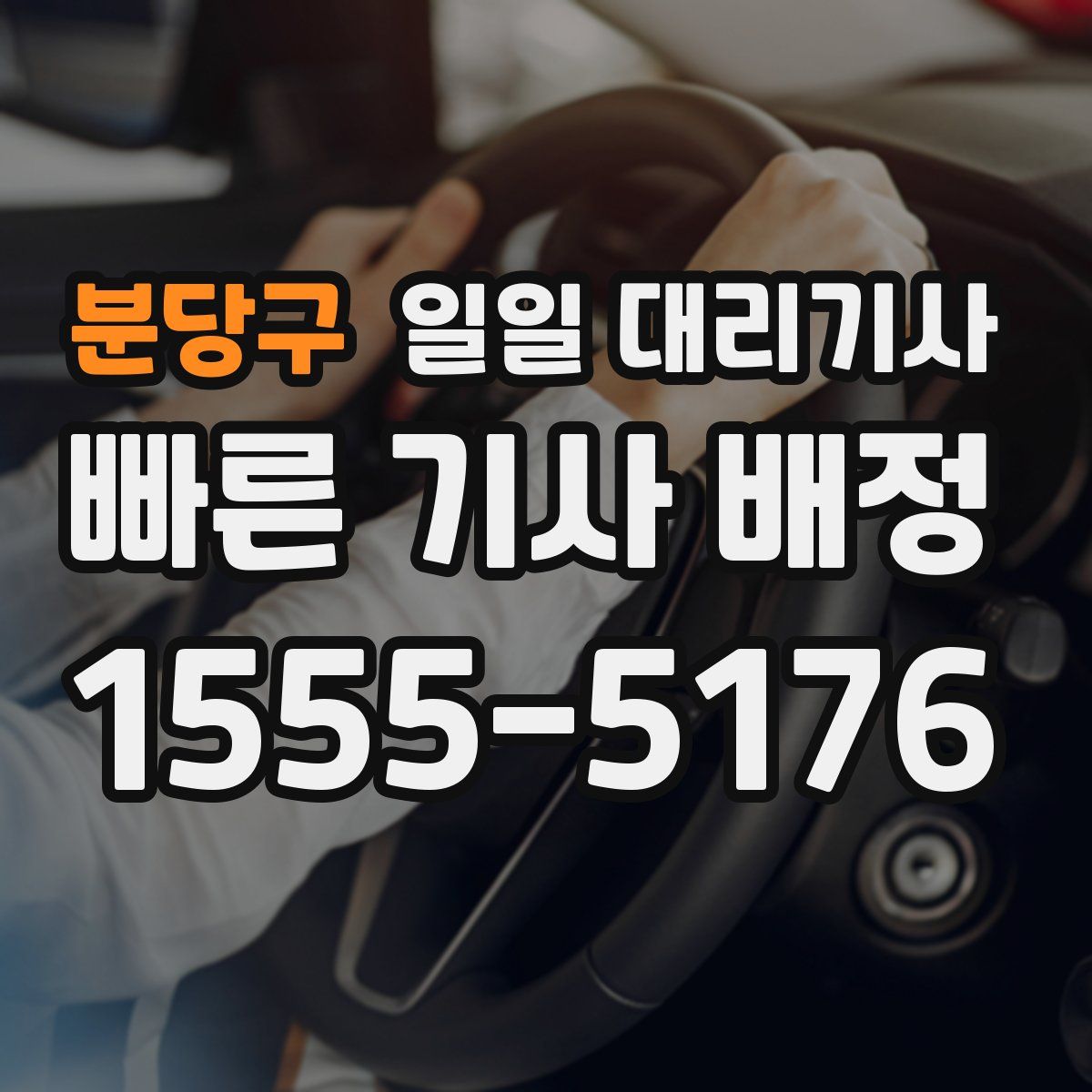 분당구 일일 대리기사