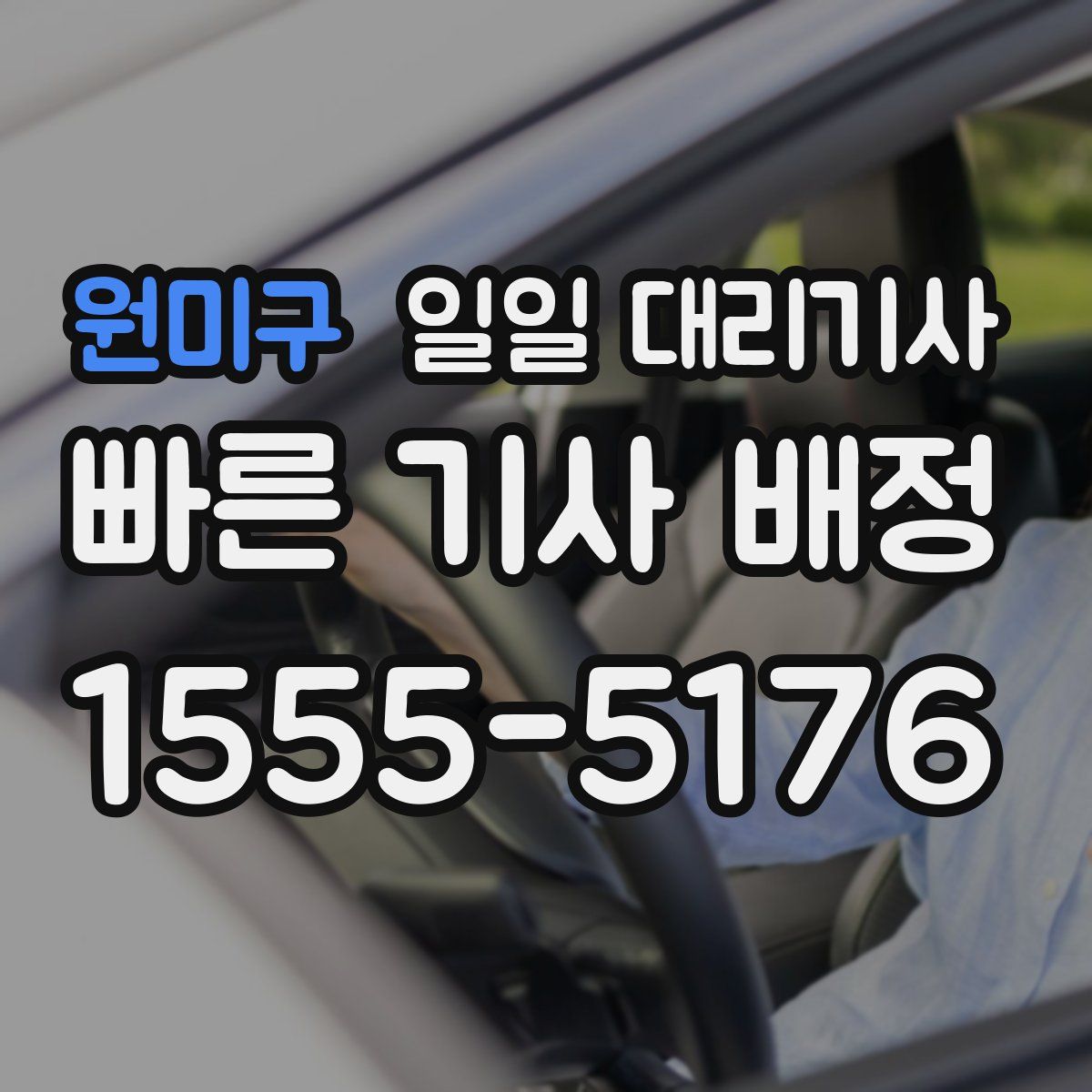원미구 일일 대리기사